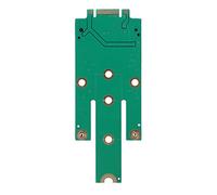 Mini PCIe MSATA SSD a M.2 Tarjeta Adaptadora NGFF SSD, MSATA a NGFF Tarjeta Adaptadora Interfaz MSATA a M.2 Tarjeta de Conversión NGFF