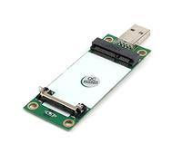 Mini PCIe WWAN Adaptador de Tarjeta a USB con Ranura SIM, Mini PCI Express WWAN/LTE/4G módulo Tester Converter, soporta 30 mm 50 mm Wireless Wide Area Network Card