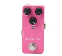 Mini Pedal de Efecto de Distorsión, Pedal de Efecto de Guitarra Eléctrica de Distorsión Retro JCM con Bypass Verdadero para Guitarristas en Movimiento