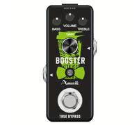 Mini Pedal de Guitarra Clean Booster, Pedal de True Bypass Pure para Guitarra Eléctrica, Adaptador de Corriente Excluido