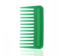 Mini peine de dientes anchos, pequeño bolso de viaje, peine para desenredar el cabello, peine de barba para cabello rizado y ondulado, peine de cuidado portátil, peine de ducha, peines de viaje para
