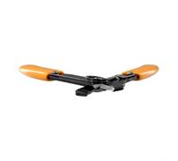 Mini pelacables, cortador de cable ajustable de un solo agujero y alicates de descarga, herramienta manual forjada de acero al manganeso 65# para electrónica y telecomunicaciones