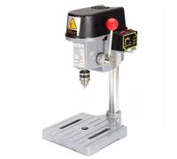 Mini perforadora de pilar de 240 W, prensa de banco para madera, metal, tareas eléctricas, portabrocas de 0,6 a 6,5 mm, ideal para proyectos de bricolaje en el hogar y el jardín