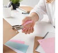 Mini perforadora de un solo agujero, perforadora de papel de 0.24 pulgadas | Perforadora de papel pequeña de metal con forma de círculo pequeño de 0.24 pulgadas con mango suave para boletos de ropa