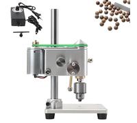 Mini perforadora,prensa de taladro de banco de 0,3-4 mm,micro taladro de banco,velocidad ajustable con adaptador de corriente,for fines de perforación de precisión,como mantenimiento de relojes