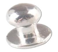 Mini perillas de gabinete, 10 Uds., tiradores pequeños de aleación de Zinc Vintage for caja de cajón y cofre(Silver)