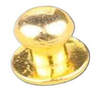 Mini perillas de gabinete, 10 Uds., tiradores pequeños de aleación de Zinc Vintage for caja de cajón y cofre(Gold)