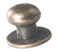 Mini perillas de gabinete, 10 Uds., tiradores pequeños de aleación de Zinc Vintage for caja de cajón y cofre(Bronze)