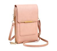 Mini Phone Purse - Phone Wallet With Shoulder Strap, Lightweight Protective Smartphone Sling Clutch, Compact Detachable Adjust Band Cash Holder Pocket | Zipper Anti-theft Small Messenger For Girls