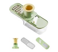 Mini picador de ajo, molinillo manual de alimentos de 15 x 7 x 4 cm, cortador de especias portátil, trituradora de verduras compacta, herramienta de picadora de mano duradera, utensilio de cocina de