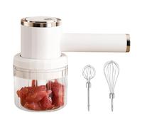 Mini Picador de Ajo,Procesador De Alimentos 300ml Recargable Por USB - Machacador De Ajo Eléctrico - Para Nueces Chile Carne Vegetales Pollo Jengibre Frutas Y Puré En Cocina Y Hogar