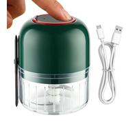 Mini Picadora de Ajo Molinillo Rotatorio de Alta Velocidad Sin Cable | Procesador de Alimentos Picador de Puré para Cebolla Carne Patatas Calabaza Zanahoria Chef Hogar