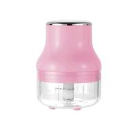 Mini picadora de carne, capacidad de 100 ml/250 ml, picadora de verduras y carne, tres colores opcionales, recargable por USB.