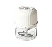 Mini Picadora Electrica 300/350ml, Trituradora de Cocina Eléctrica | Picadora de Cebolla, USB Recargable para Cebollas, Frutas, Frutos Secos, Carne, Ajo, Verduras
