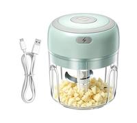 Mini Picadora Eléctrica,Cortador de Alimentos Portátil Inalámbrico Recargable - Picadora De Carne 250M | Para Pollo, Carne, Queso, , Verduras, Carne Y Preparación De Comida En Casa
