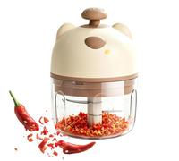 Mini Picadora Eléctrica de Alimentos Portátil USB Recargable Desmontable