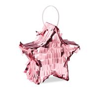 Mini piñata estrella Piñata cumpleaños Piñata papel brillante Piñata rellenable