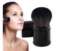 Mini pincel - Diseño con capucha antipolvo, herramienta para fijar el rostro, accesorio para pulir el polvo en polvo, gadget cosmético de 8 cm | Para el retoque de las uñas