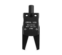 Mini pinza neumática, J1060 A Accesorios mecánicos negros for manipuladores de accesorios for robots industriales