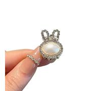 Mini pinza para el pelo con diamantes de imitación de perlas para mujeres y niñas, pinzas de cangrejo pequeñas (3049)