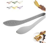 Mini pinzas de cocina de silicona para cocinar, pinzas pequeñas de 9.8 pulgadas para niños y padres, coloridas pinzas pequeñas para servir aperitivos, palomitas de maíz, caramelos, cubitos de hielo