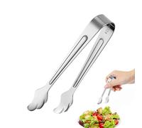 Mini Pinzas De Servicio - Control De Alimentos Ala, Pinzas De Azúcar Acero, Accesorio Cocina 10,5 Cm, Pequeñas Metal | Para Buffet Boda Bar Y Restaurante