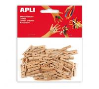 Mini pinzas madera