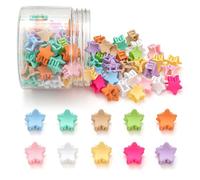 Mini pinzas para el pelo de estrella, pinzas para el pelo de bebé, pinzas de garra lindas, horquillas para el pelo, pasadores para el pelo, accesorios para el cabello para mujeres, niñas, niños,