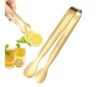 Mini pinzas para servir - Pinzas para azúcar de acero inoxidable de 11 cm, utensilios de cocina duraderos para refrigerios | Práctico y práctico embutido, para dulces, elegante cubito de hielo,