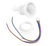 Mini PIR DeteccióN de Sensor Movimiento por Infrarrojos 220V Tiempo Ajustable Infrarrojo AutomáTico Luz LED