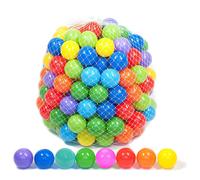 Mini piscina de bolas de pl stico suave Playz, 200 unidades, con 8 colores vibrantes, a prueba de aplastamiento, sin bordes afilados, no t xica,