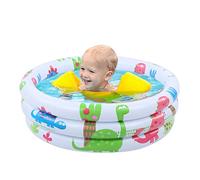 Mini Piscina Inflable para Niños, Piscina Inflable Redonda para Niños, Piscina Inflable Portátil para Niños, Pequeña Cómic de la Bomba para el Patio Interior y Exterior del Jardín