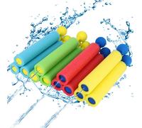 Mini pistola de agua EVA vibrante para niños, perfecta para fiestas en la piscina y diversión al aire libre en