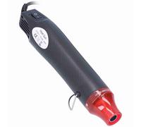 Mini Pistola de Calor 300W ABS Shell 200 ℃ Pistola de Aire Caliente de Mano para Calentar Película Retráctil Sello de Goma En Relieve (European standard 230V)