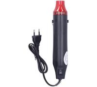 Mini Pistola de Calor 300W ABS Shell 200 ℃ Pistola de Aire Caliente de Mano para Calentar Película Retráctil Sello de Goma En Relieve (European standard 230V)
