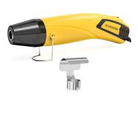Mini pistola de calor de 500 W, secador de aire caliente manual con 2 ajustes de temperatura