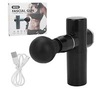 Mini Pistola De Masaje De Tejido Profundo - Pistola De Fascia Masajeador De Percusión De Tejido Profundo Eléctrico Portátil Silencioso Para Aliviar El Dolor Pistola De Masaje De Mano(Negro)