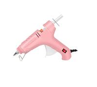 Mini Pistola De Pegamento Termofusible, Pistola De Silicona De Alta Temperatura De 40W, Proyectos De Bricolaje, Reparaciones, Creación Artística, Con Barras De Pegamento De 7mm(Pink S 60W)