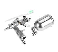 Mini Pistola de Pintar,Pintar Paredes,Pistola Pintura Con Deposito Superior,0.5Mm 125 ml Mini Pistola Pulverizadora de Gravedad de Aire para Pintar,Para Automóviles