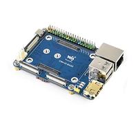 Mini Placa Base para Raspberry Pi Compute Module 4, con Zócalo Estándar CM4 y Encabezado Raspberry Pi 40 Pines GPIO, Múltiples Conectores Integrados, para Módulo RPI CM4 Lite/EMMC Módulo