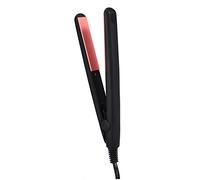 Mini plancha de pelo,Plancha de pelo lacio de cerámica Adecuado para cabello seco y húmedo Herramienta de peinado alisadora portátil para todo tipo de cabello(EU)