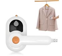 Mini Plancha Ropa,Plancha Vapor Viaje,Con Taza Medidora y Almohadilla Aislante del Calor,para Casa y Viajes(Blanco)