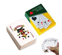 Mini Playing Cards | 1.5x2.09In Travel Poker Card Game Portable Tabletop | Paper Mini Deck Classic Style Pocket Cards Collectible Magic Props | Family Party Game Bar Travel