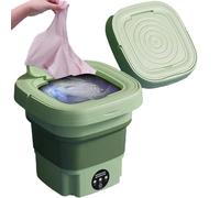 Mini plegable | Lavadoras compactas para calcetines y ropa interior | Cubo portátil de gran capacidad, automática