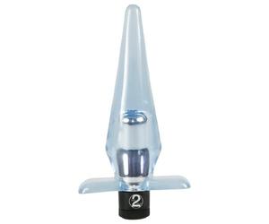 Mini Plug Vibrant - L 11 - D 1/3 - Anal Blue