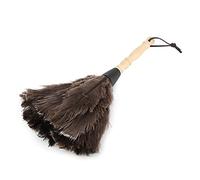 Mini Plumero Lavable Reutilizable de Avestruz Hecho a Mano Plumero Plumeros Plumeros para Limpiar Plumero para Libros Teclado Oficina Hogar