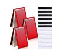 Mini Pocket Notepad Set 3.5X5.5in A7 Portable Business Notepad with 50 Inner Pages and 6 Notepad Re