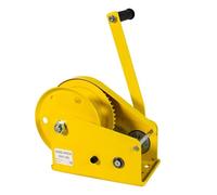 Mini polipasto eléctrico manual con freno automático, cabrestante bidireccional con autobloqueo, capacidad de carga de 2200 libras, cable de acero, ideal para construcción de elevación y uso en garaje