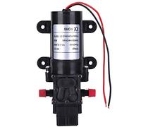 Mini pompe à membrane intelligente pour purificateur d’eau, pompe à pression de suralimentation DC 12 V, pompe à eau à membrane auto-amorçante avec sortie de 10 mm, arrêt