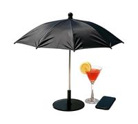 Mini Pool Umbrella - Table Clamp Phone Shade | 20-Inch Drink & Device Paras